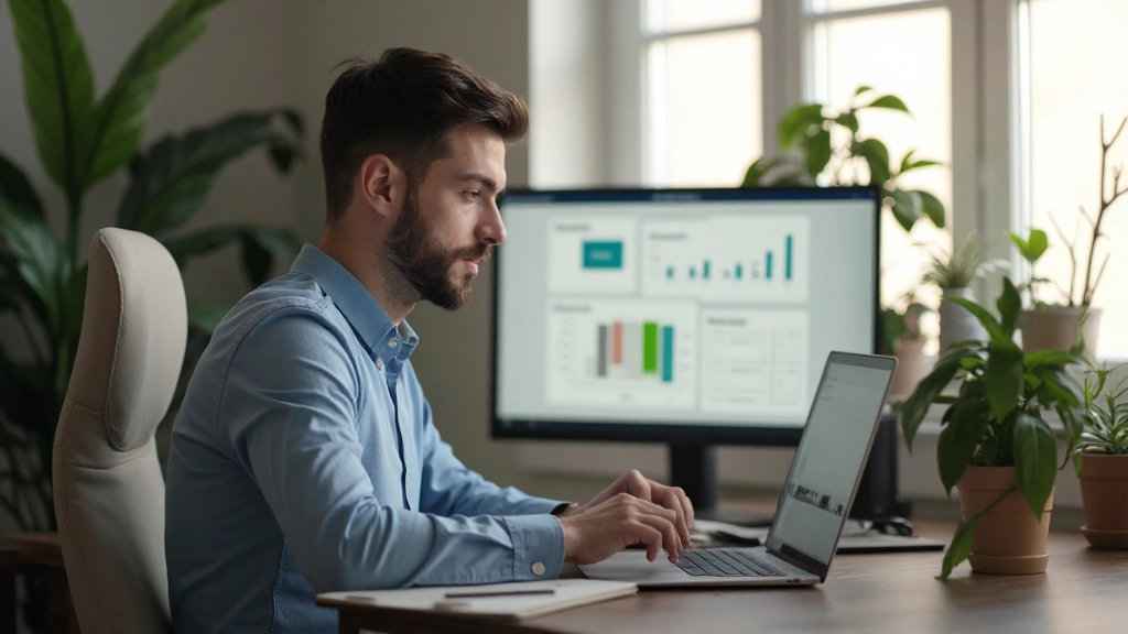 Рабочий стол с различными инструментами для управления удалённой командой