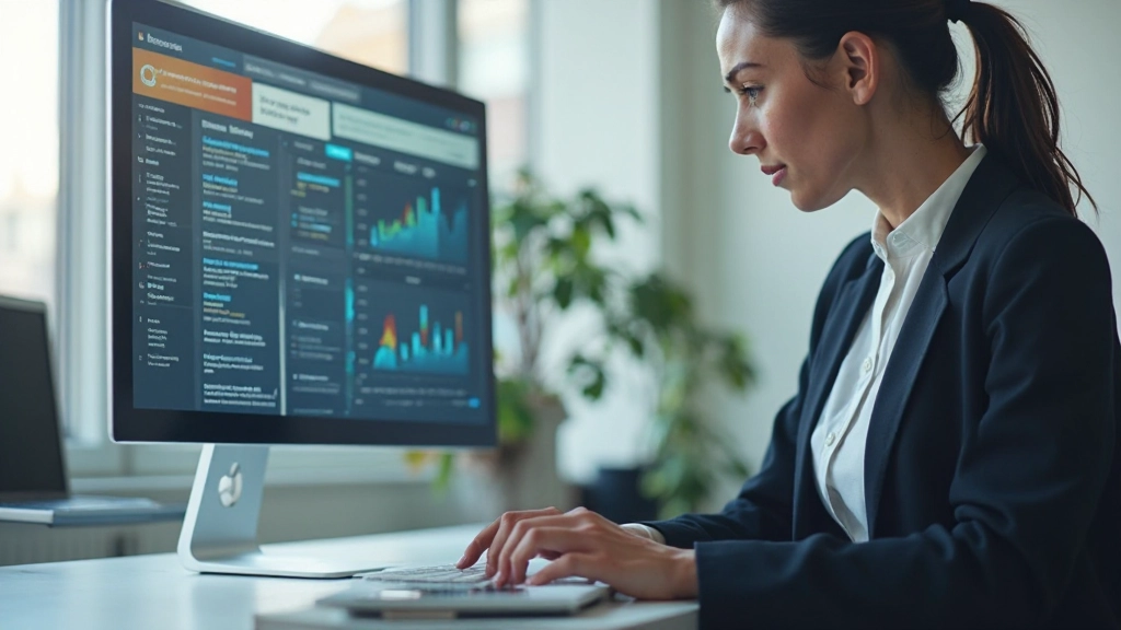 Скриншот инструментов управления проектами и коммуникационных платформ на мониторе компьютера